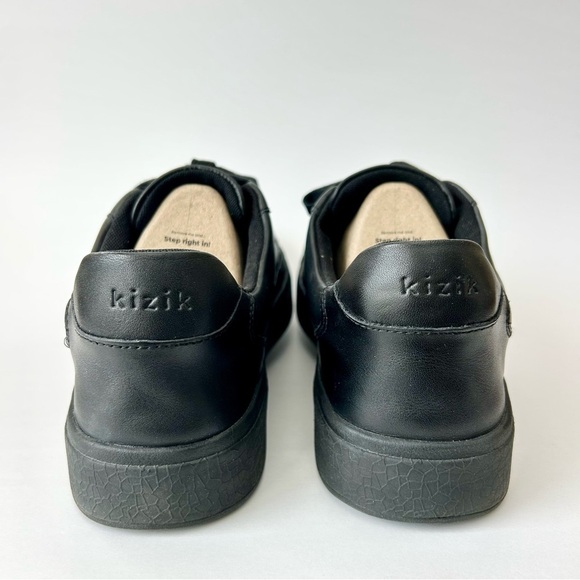 Kizik Vegas Black Leather Slip-On Lace-Up Sneakers Men\'s Size 11 main image 10